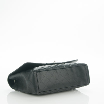 Chanel Caviar Quilted Maxi Single Flap Black 4 of 8