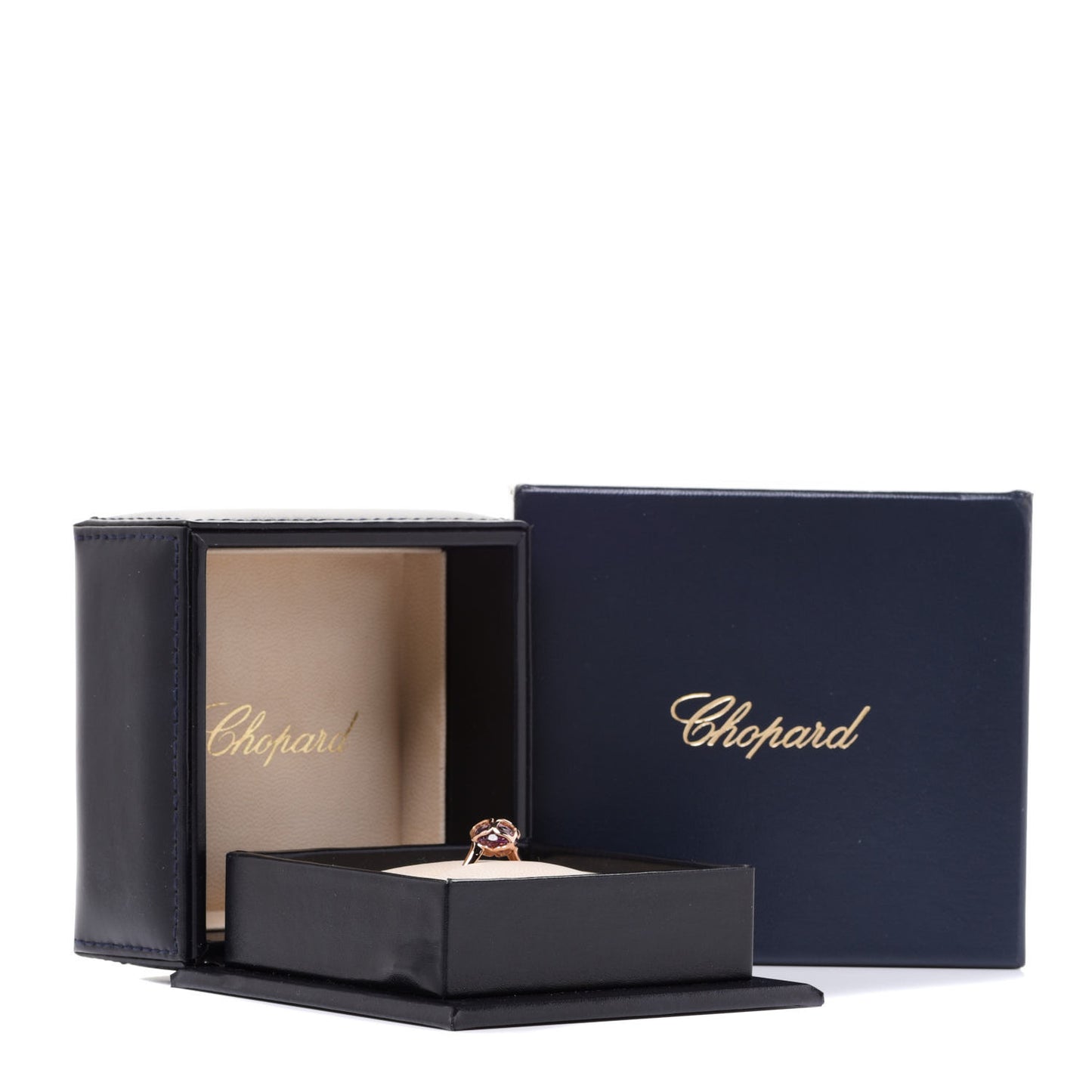 18K Rose Gold Amethyst Imperiale Cocktail Ring 53 6.25