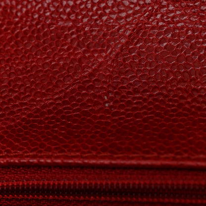Chanel Crumpled Grained Calfskin Small Flap Red 11 of 12