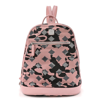 MCM Nylon Camo Backpack Pink Blush 1 of 19