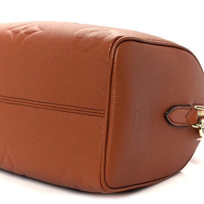 Louis Vuitton Empreinte Monogram Giant Speedy Bandouliere 25 Cognac 22 of 23