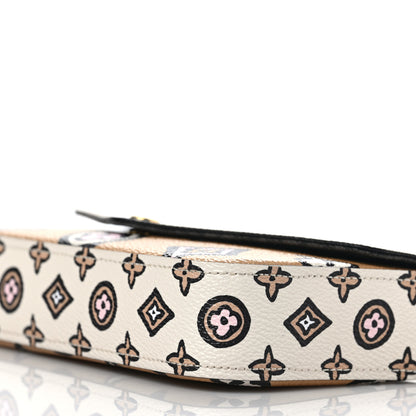 Louis Vuitton Monogram Wild At Heart Felicie Strap & Go Arizona Creme 8 of 8