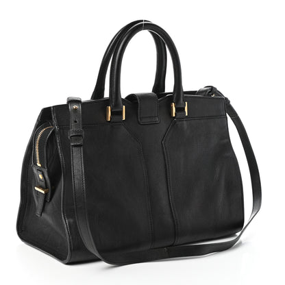 Saint Laurent Sheepskin Small Cabas ChYc Black 3 of 8