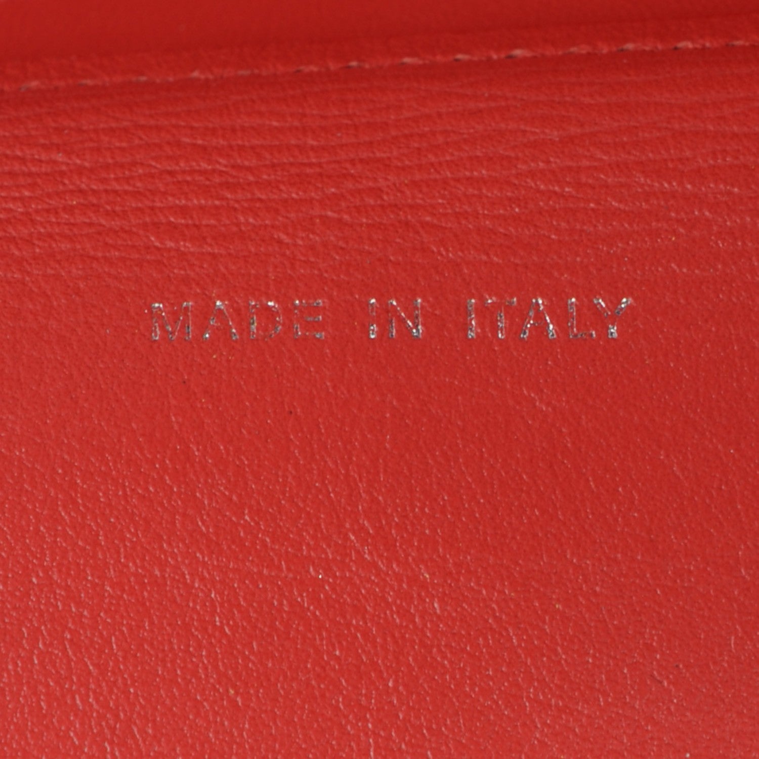 Chanel Calfskin Double Stitch iPad Case Red 8 of 9