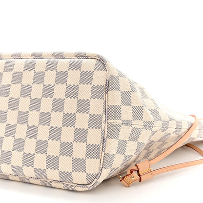 Louis Vuitton LOUIS VUITTON Damier Azur Neo Neverfull MM Rose Ballerine 9 of 10