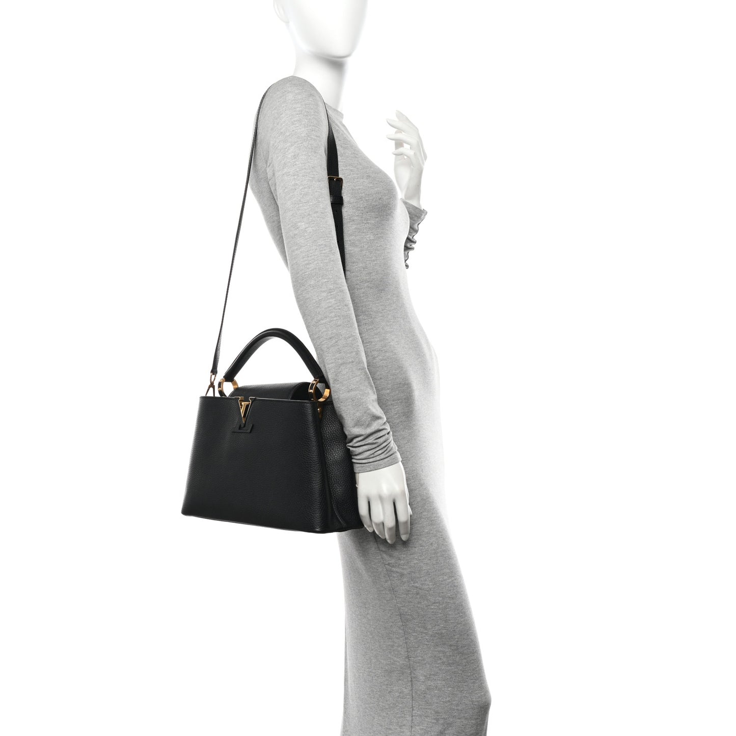 Taurillon Capucines PM Black