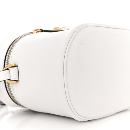 Versace Grained Calfskin Medusa Vanity Case Optical White 9 of 13