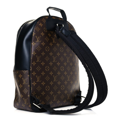 Louis Vuitton Monogram Macassar Josh Backpack 3 of 12
