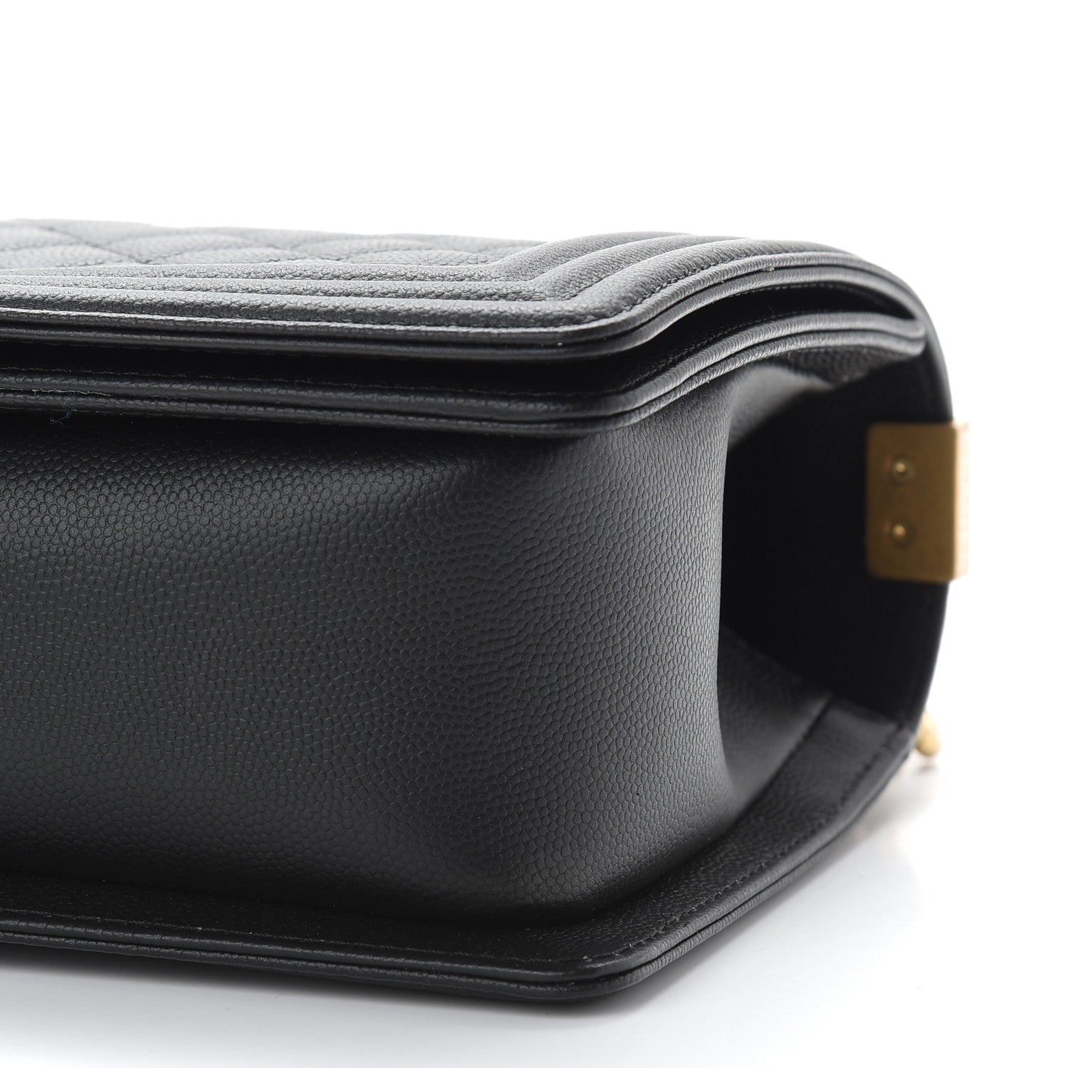 Chanel Caviar Quilted Medium Boy Flap Black 9 of 9