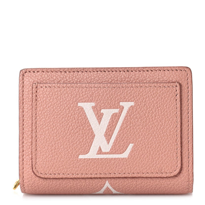 Louis Vuitton Empreinte Monogram Giant Clea Wallet Rose Trianon Creme 1 of 8