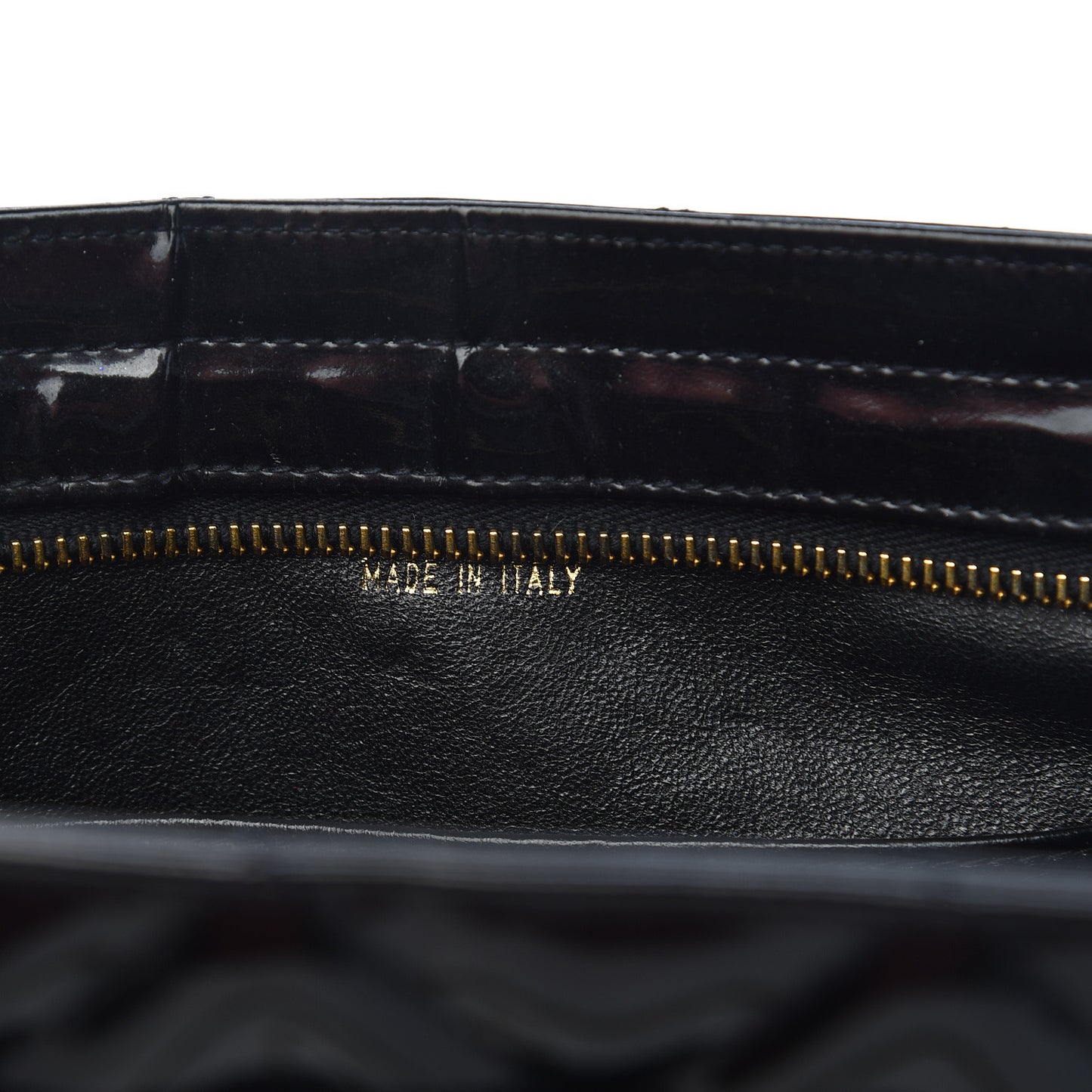 Patent Quilted Camera Case Black