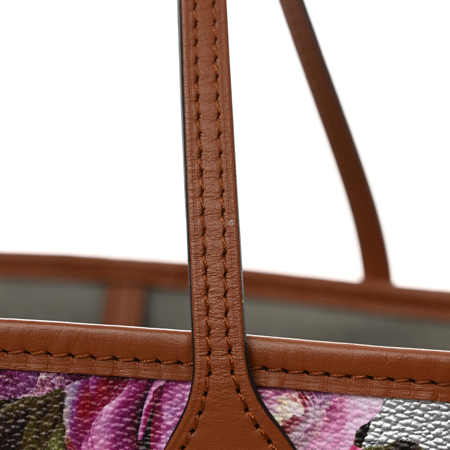 Louis Vuitton Metallic Monogram LV Garden Neverfull MM Silver 13 of 15