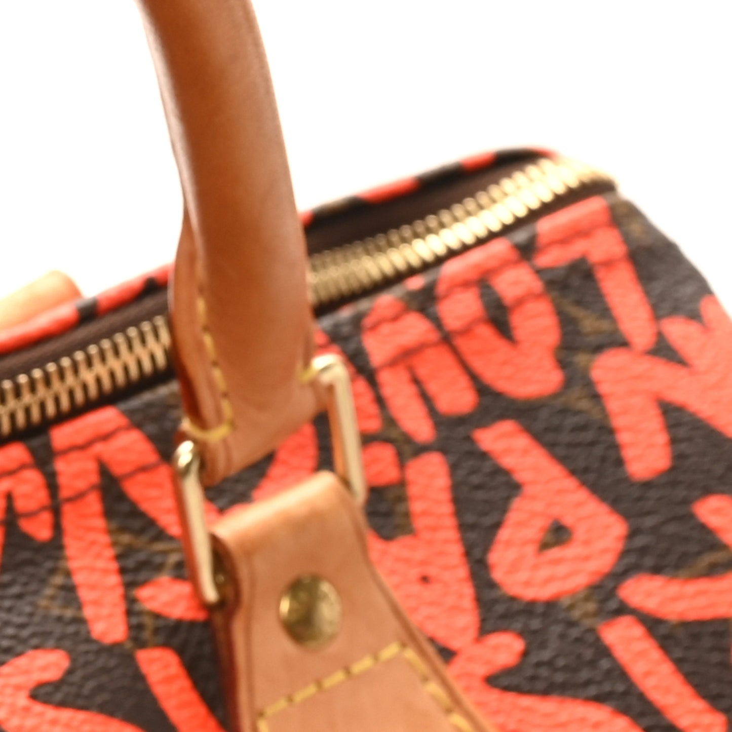 Monogram Graffiti Speedy 30 Orange
