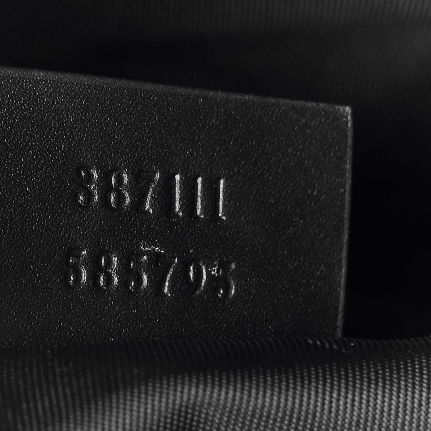 Gucci GG Supreme Monogram Web Messenger Bag Black 7 of 10