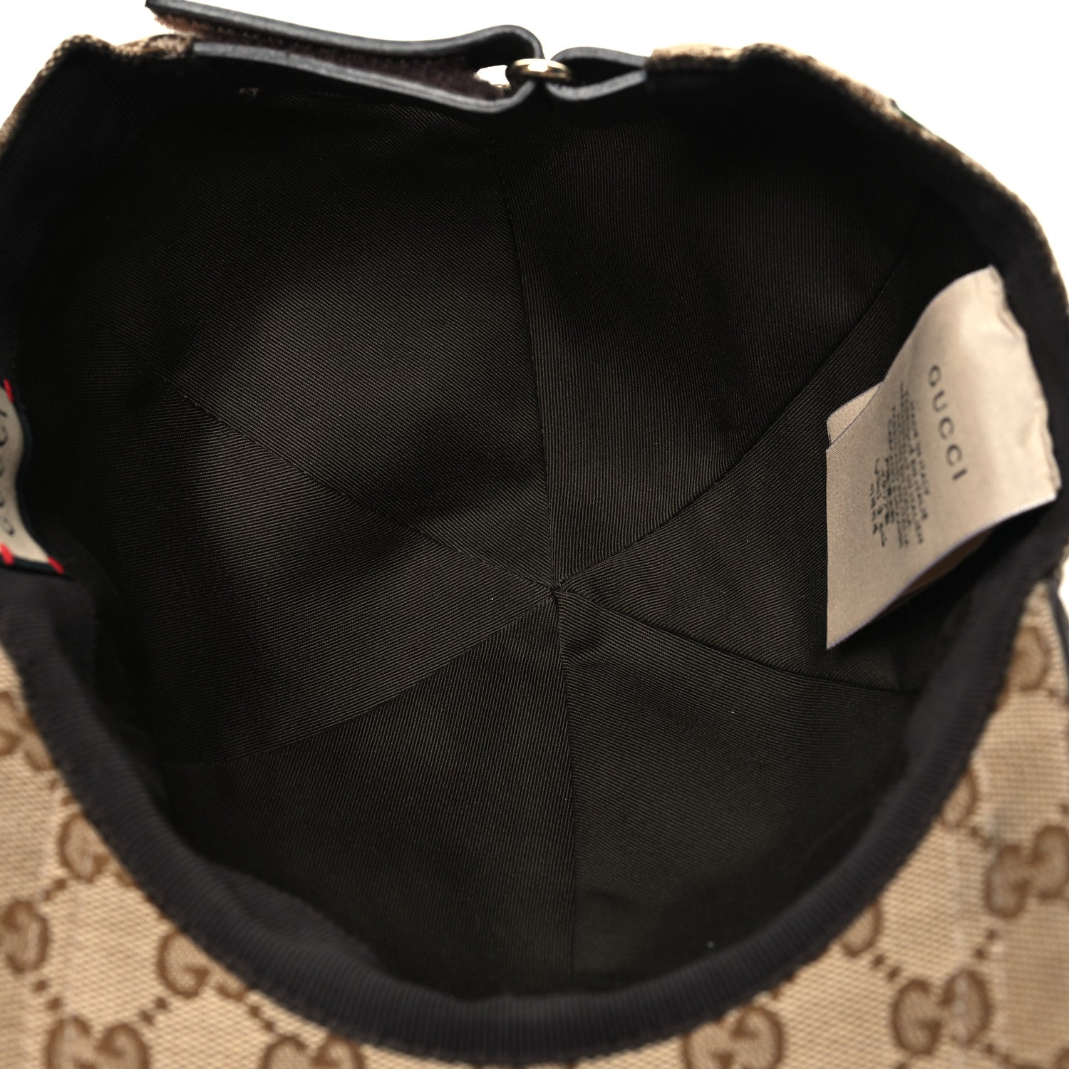 Gucci Monogram Web Baseball Hat M Beige Cocoa 7 of 9