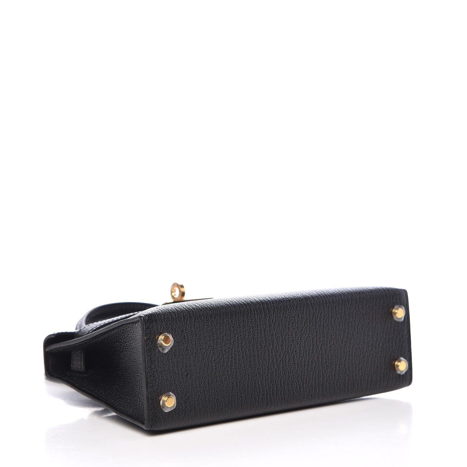 Hermes Chevre Mysore Mini Kelly Sellier 20 Black 4 of 8