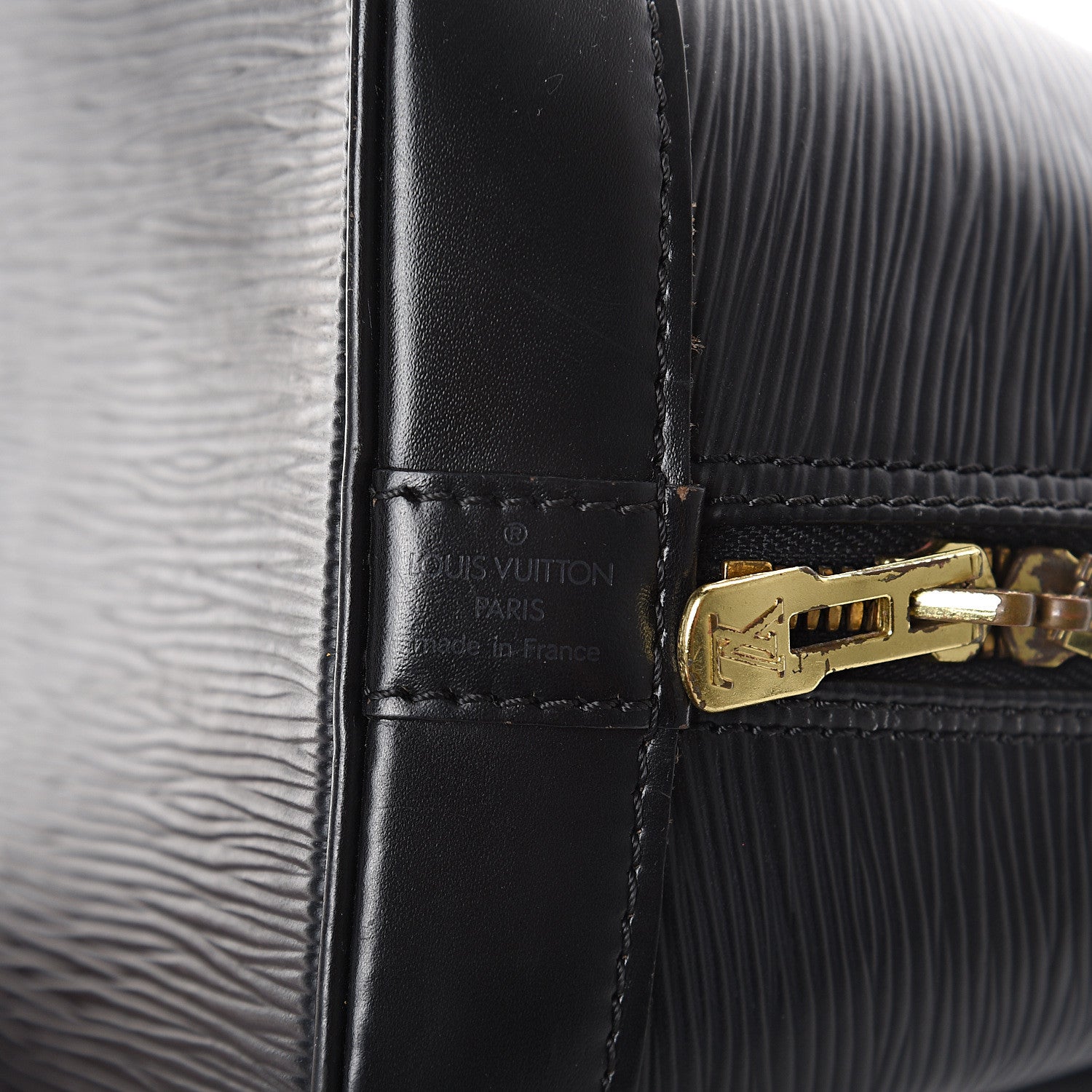 Louis Vuitton Epi Alma PM Black 5 of 8