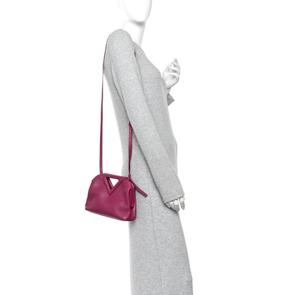 Bottega Veneta Calfskin Small The Point Triangle Bag Cinnabar 2 of 9