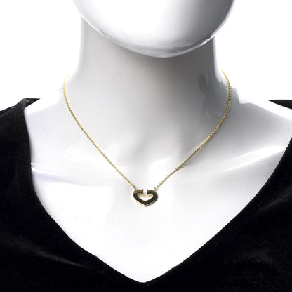 Cartier 18K Yellow Gold Medium Hearts and Symbols Necklace 2 of 5