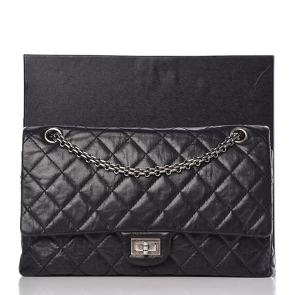 Chanel Aged Calfskin Quilted 2.55 Reissue 226 Flap Black 11 of 11