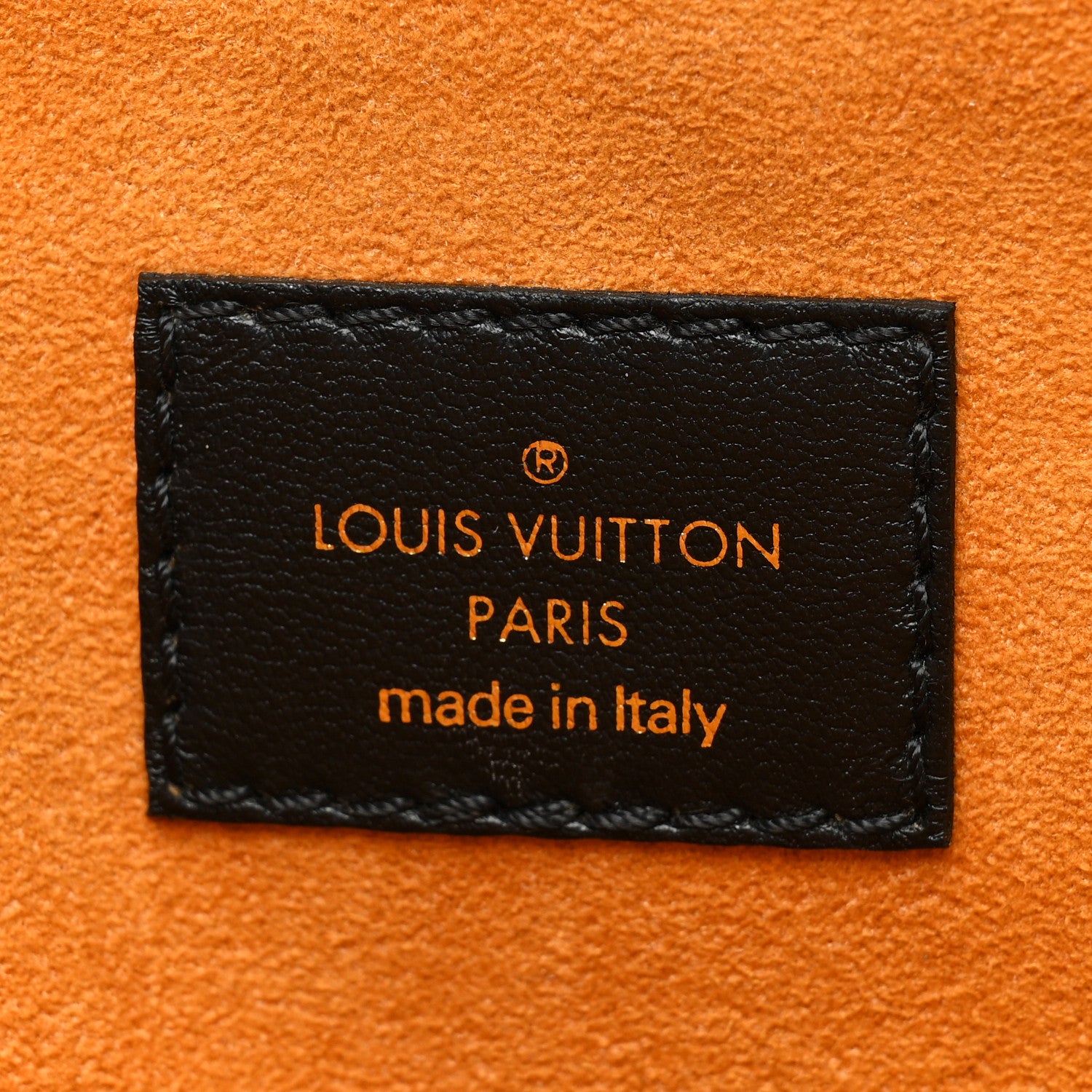 Louis Vuitton Lambskin Embossed Monogram Coussin MM Black 8 of 10