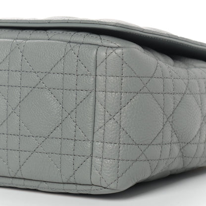 Christian Dior Lambskin Cannage Large Caro Bag Grey 9 of 9