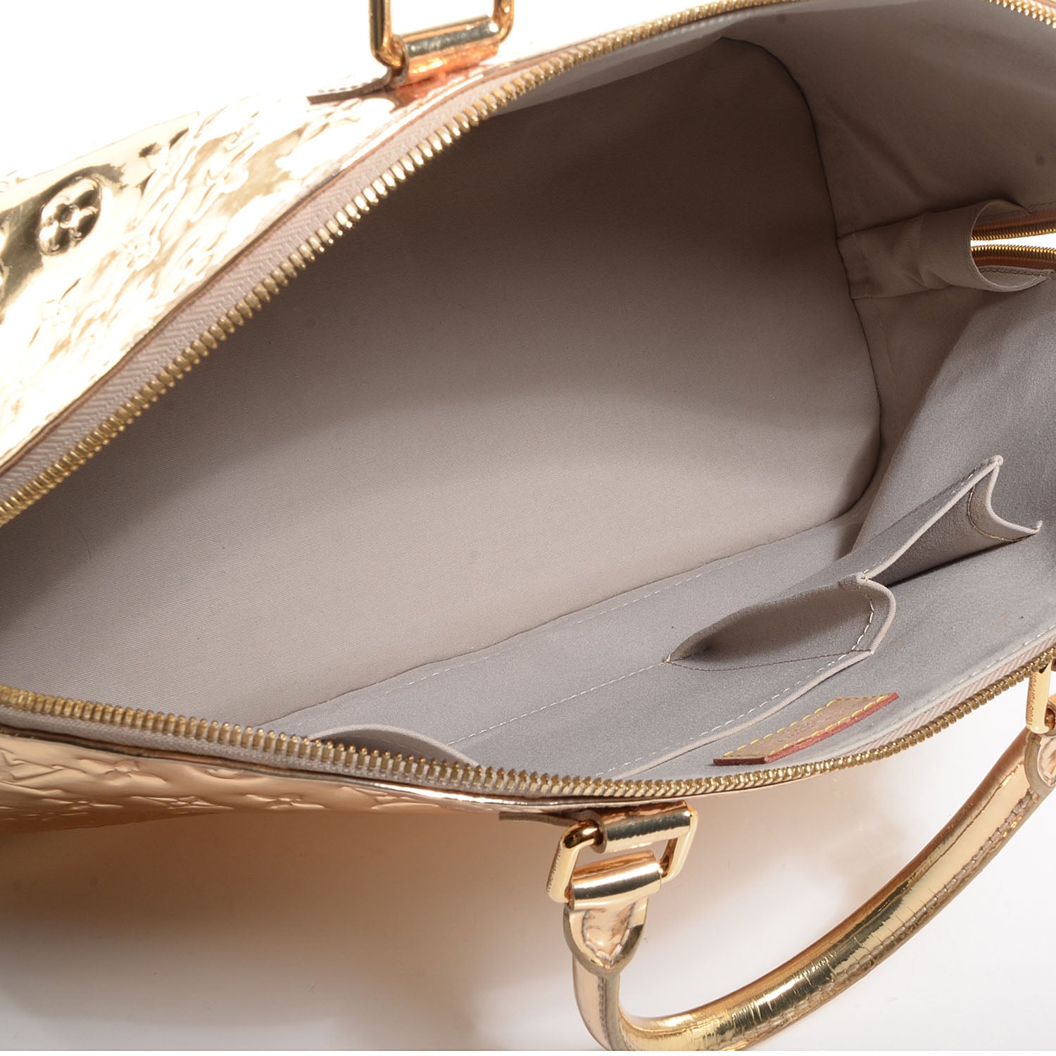 Louis Vuitton Monogram Miroir Alma MM Gold 87354 – FASHIONPHILE