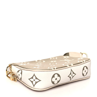 Louis Vuitton Empreinte Spring in the City Mini Pochette Accessories Kaki Beige Cream 4 of 9