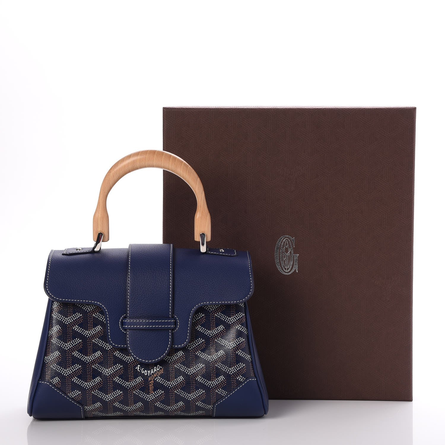 Goyard Goyardine Saigon Mini Navy 8 of 8