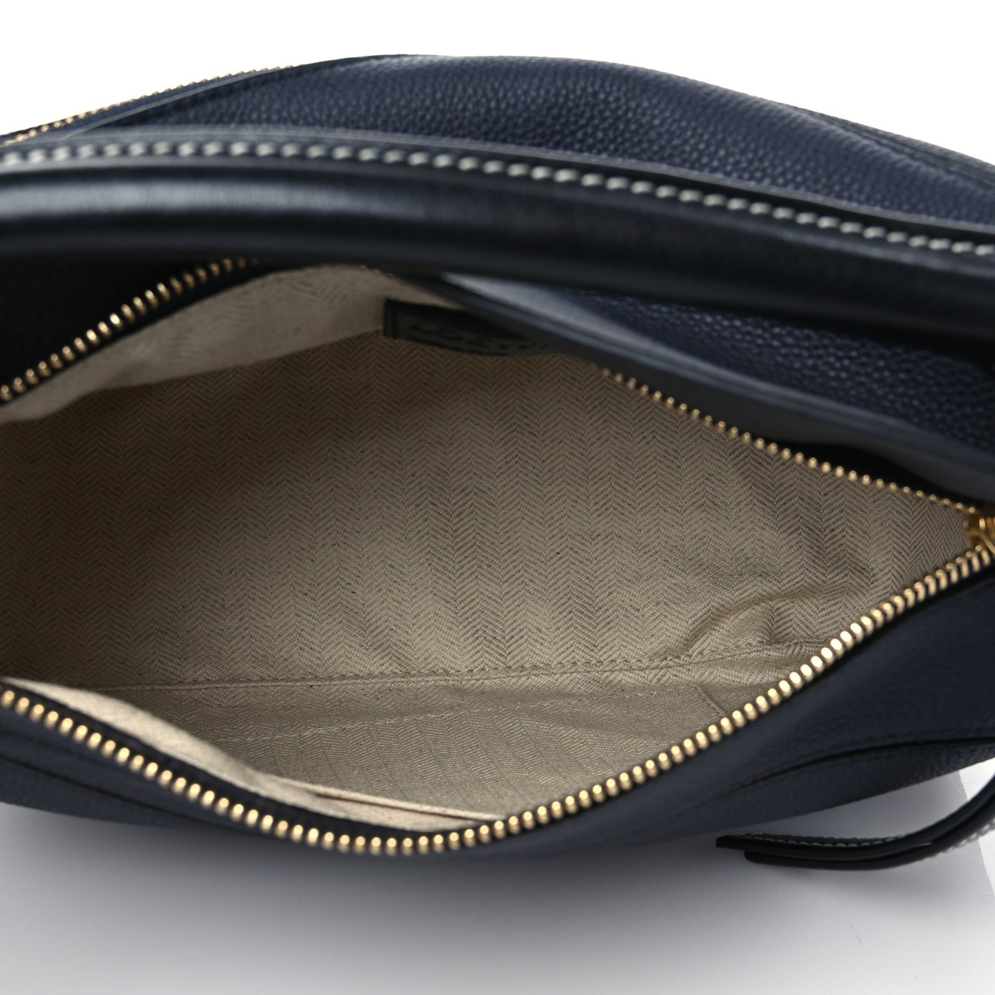 Calfskin Small Puzzle Bag Midnight Blue Black