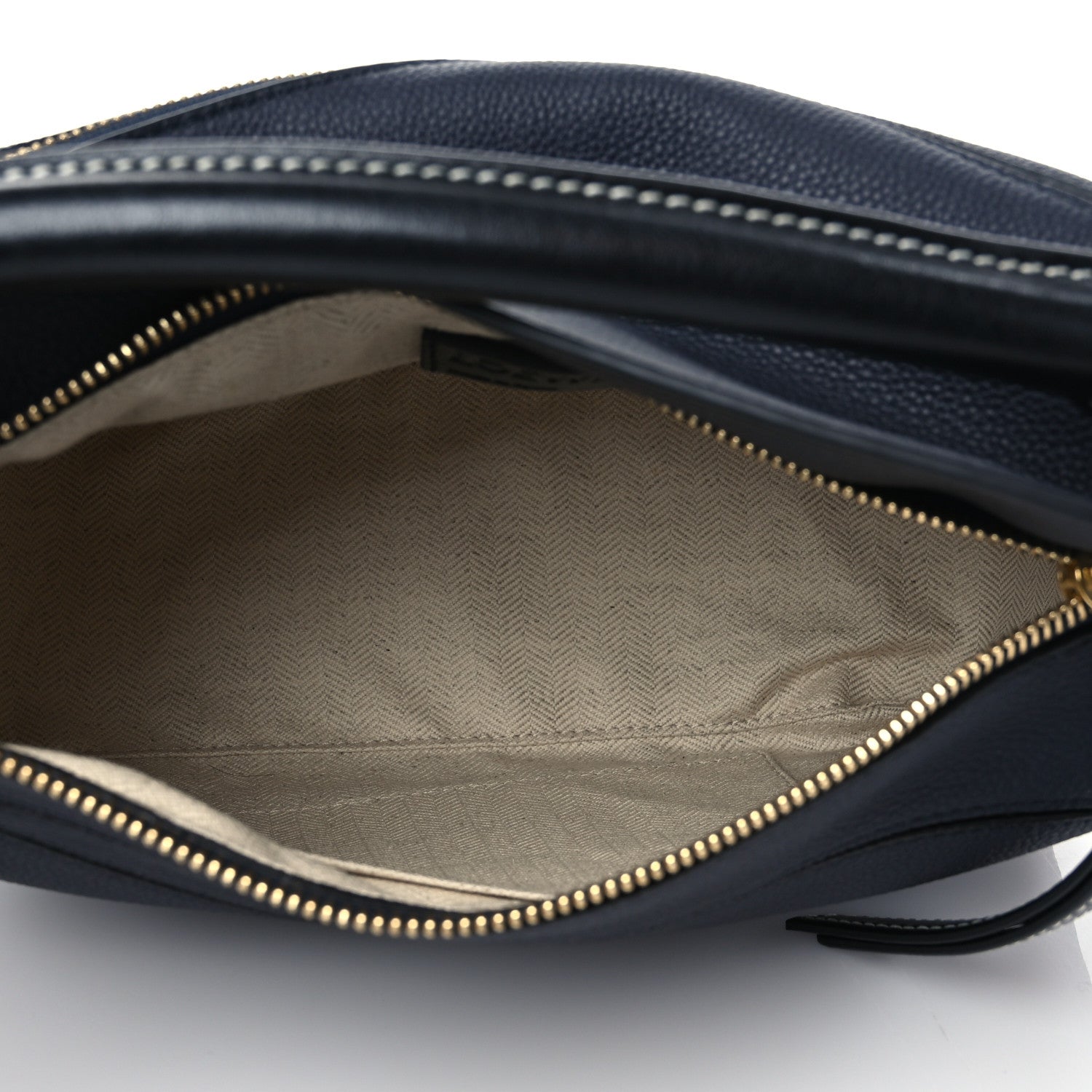 Loewe Calfskin Small Puzzle Bag Midnight Blue Black 5 of 9