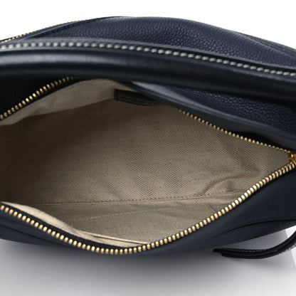 Loewe Calfskin Small Puzzle Bag Midnight Blue Black 5 of 9
