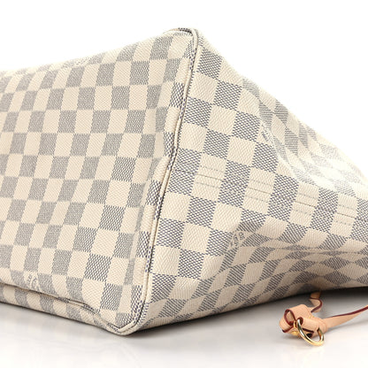 Louis Vuitton Damier Azur Neo Neverfull GM Rose Ballerine 10 of 10