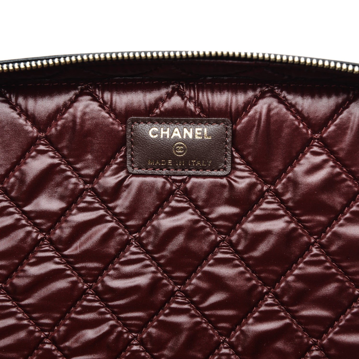 Chanel Lambskin Quilted Trendy CC Vanity Pouch Black 6 of 8