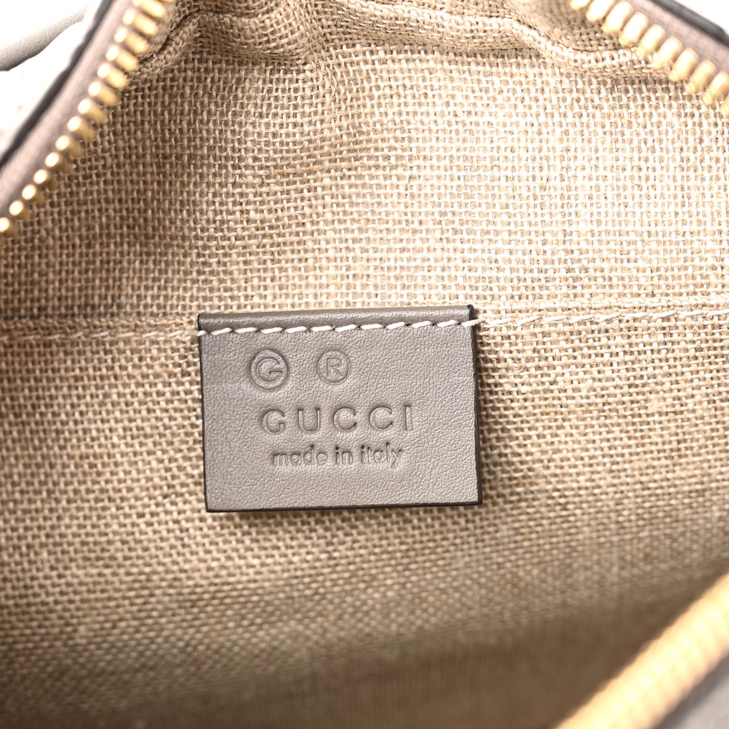 Gucci Microguccissima Mini Bree Messenger Bag Grey 6 of 10