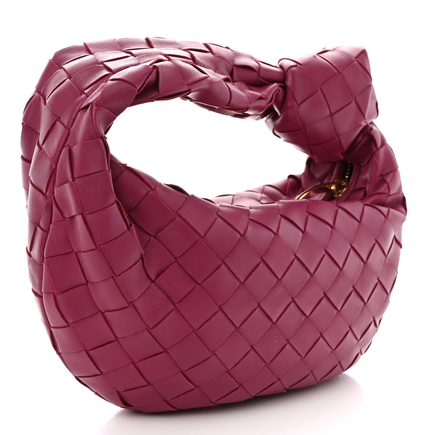 Nappa Intrecciato Mini Jodie Cinnabar