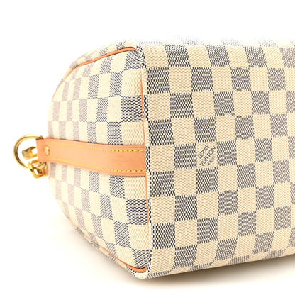 Louis Vuitton Damier Azur Speedy Bandouliere 25 9 of 10