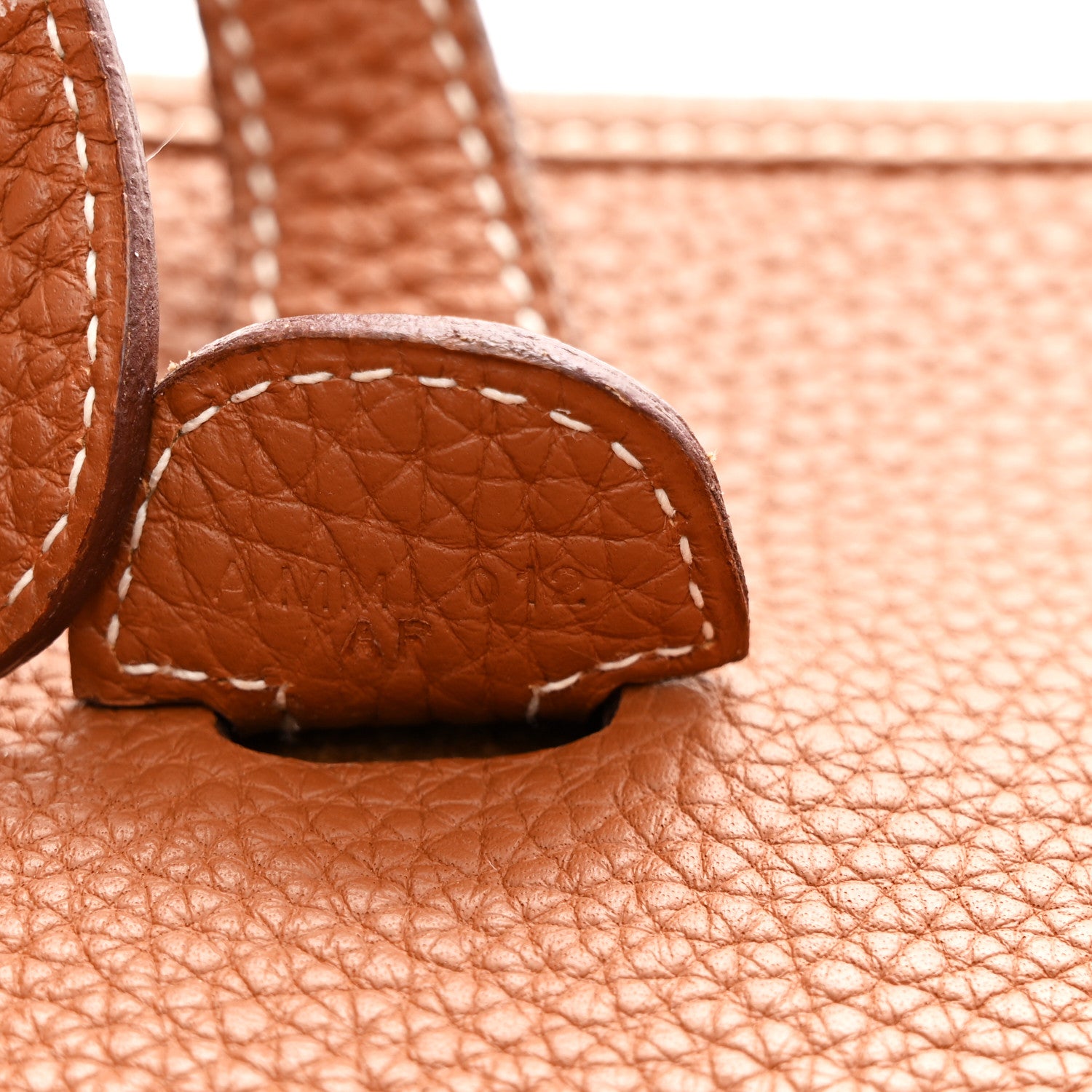 Hermes Taurillon Clemence Evelyne III PM Gold 6 of 9