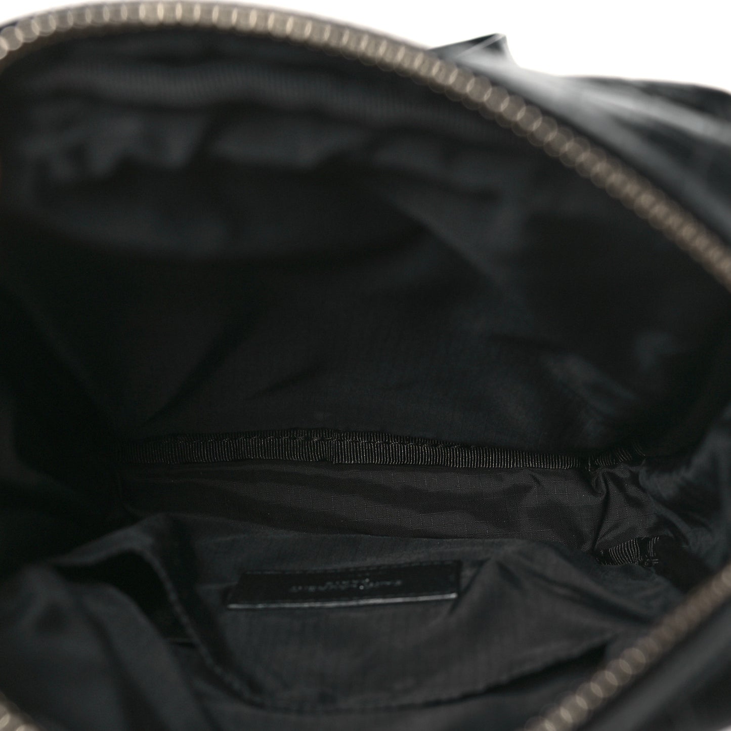 Calfskin Crocodile Embossed Sid Messenger Bag Black