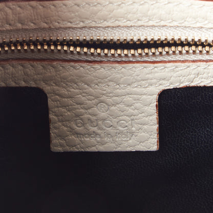 Gucci Calfskin Small Jackie O Hobo White 8 of 9