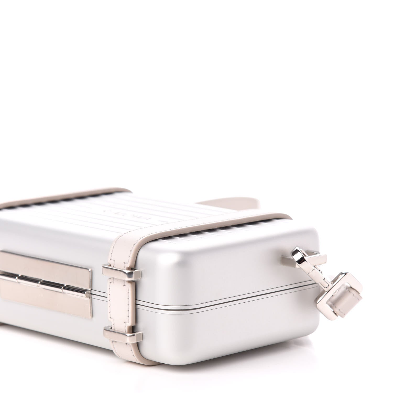 Dior × RIMOWA Clutch On Strap Aluminium Dior x RIMOWA Personal Clutch On Strap Aluminium Black in