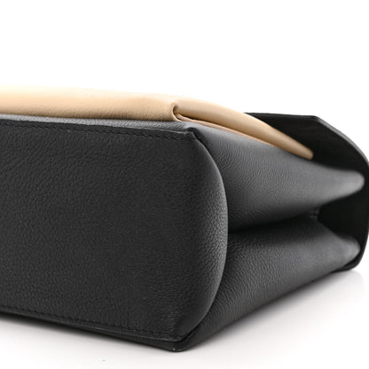 Louis Vuitton Soft Calfskin My Lockme Top Handle Vanille Black 10 of 11