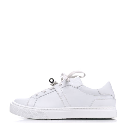 Hermes Calfskin Day Sneakers 37 White 1 of 18