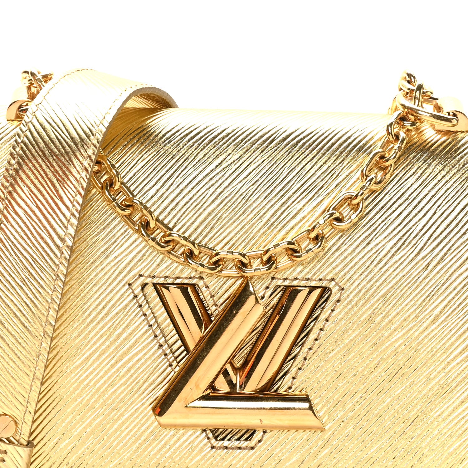 Louis Vuitton Epi Twist Shoulder Bag PM Gold 8 of 10