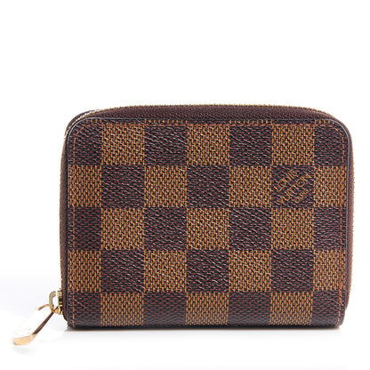 Louis Vuitton Damier Ebene Zippy Coin Purse 1 of 8