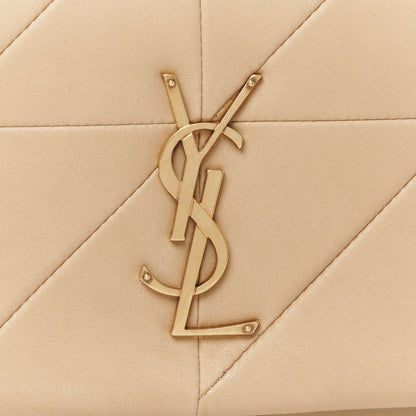 Saint Laurent Lambskin Patchwork Monogram Medium Jamie Beige 9 of 11