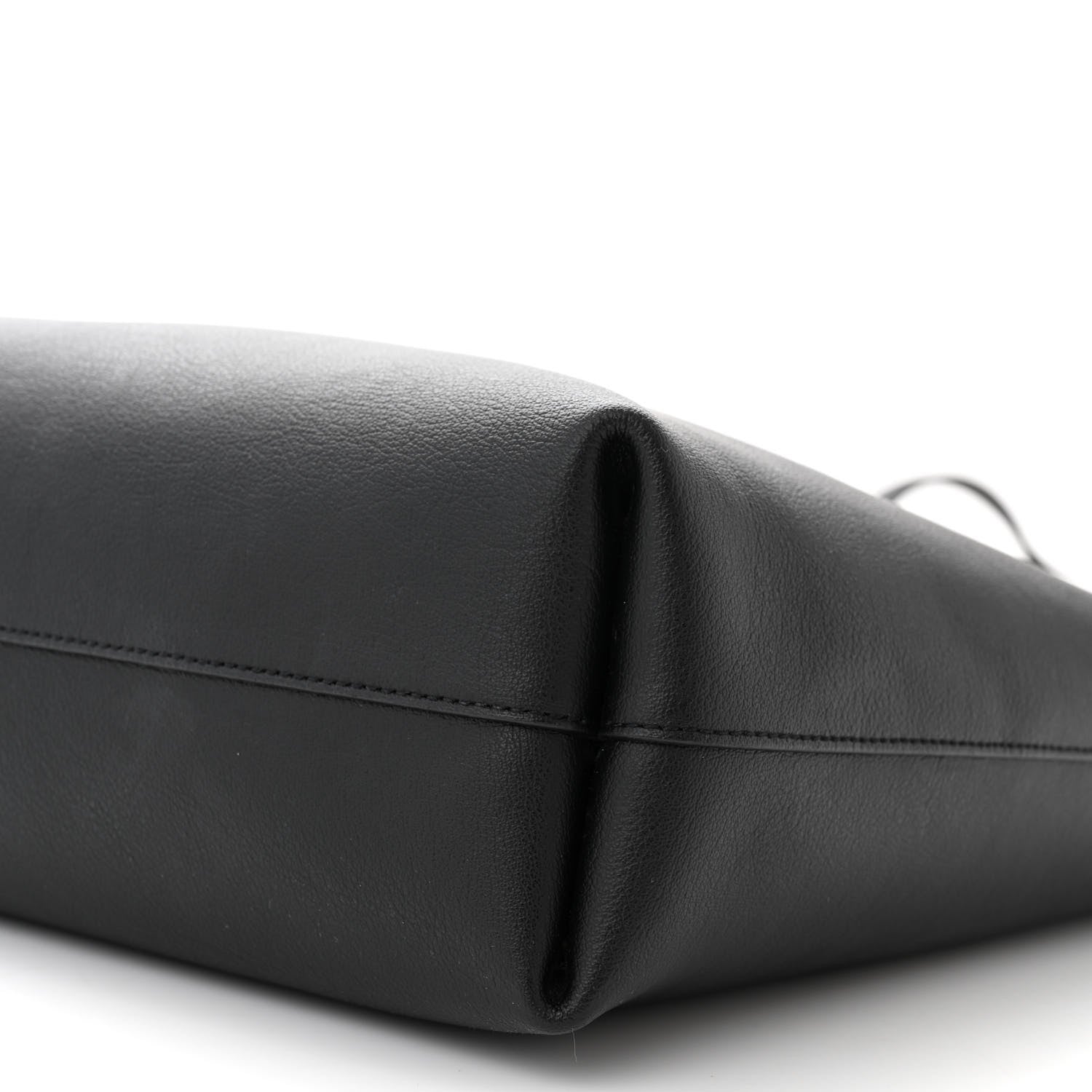Saint Laurent Calfskin North-South Shopping Tote Black 11 of 13