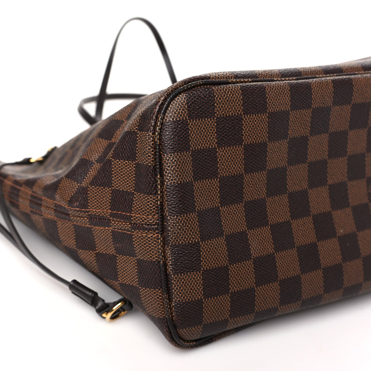 Louis Vuitton Damier Ebene Neo Neverfull MM Rose Ballerine 9 of 13