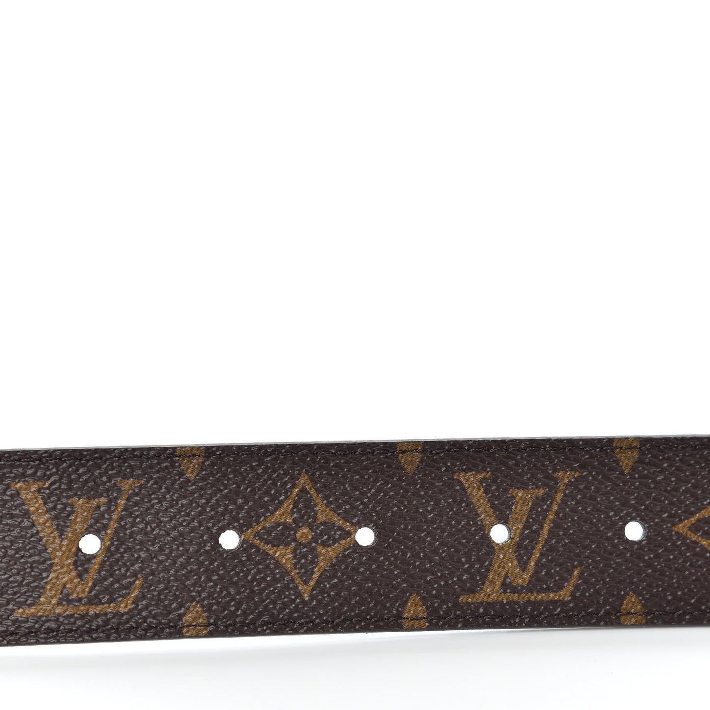 Calfskin Monogram 35mm LV Circle Reversible Belt 85 34 Denim Blue