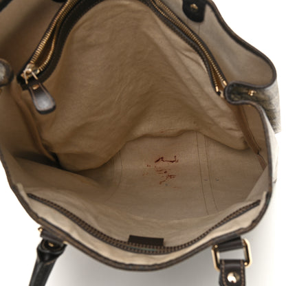 Gucci GG Plus Monogram Joy Vertical Tote Dark Brown 6 of 17